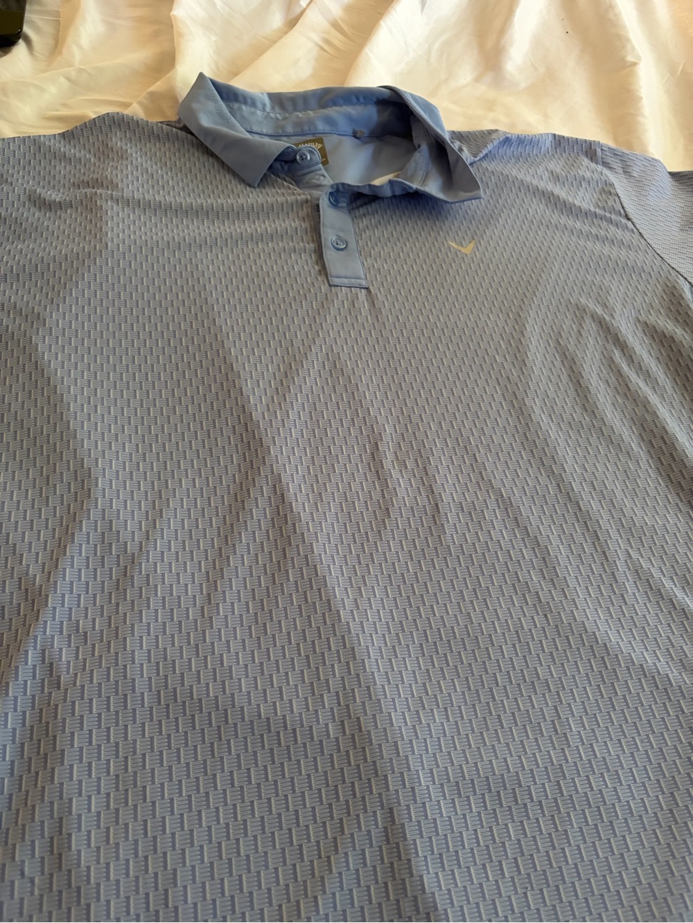 Callaway Light Blue Perfomance Polo Size 4X